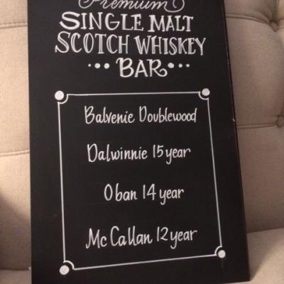 Single Malt Scotch Bar