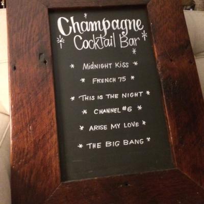 Champagne Cocktail Bar